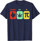 Chicken Pot Pie Three Of My Favorite Things Funny Pot Pi T-Shirt - T-Shirt | Navy