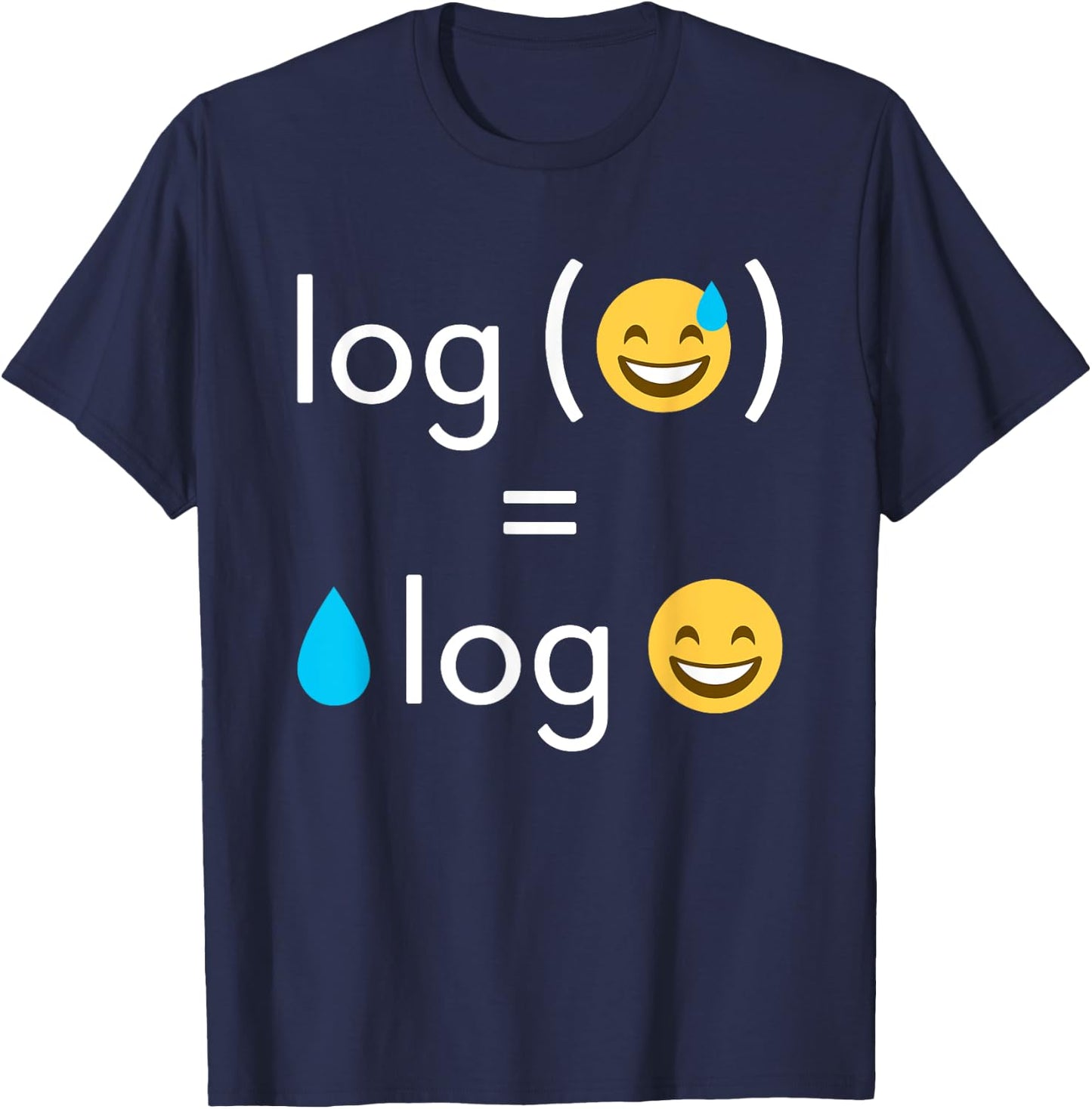Funny Math T-Shirt - T-Shirt | Navy