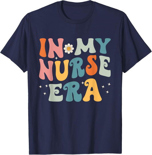 In My Nurse Era T-Shirt - T-Shirt | Navy