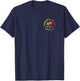 2-Sided Virginia Beach Virginia Colorful Palm Tree Souvenir T-Shirt - T-Shirt | Navy