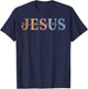Christ Jesus The Way. The Truth. The Life Blessed Christians T-Shirt - T-Shirt | Navy