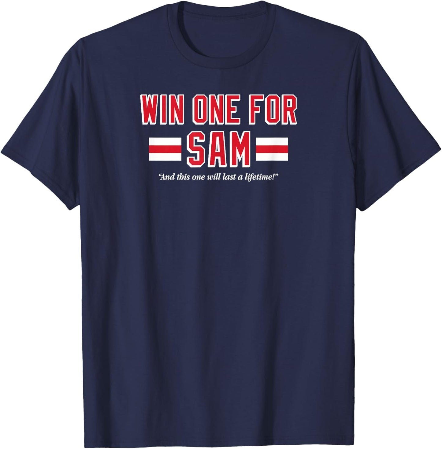 Win One For Sam - New York Hockey T-Shirt - T-Shirt | Navy