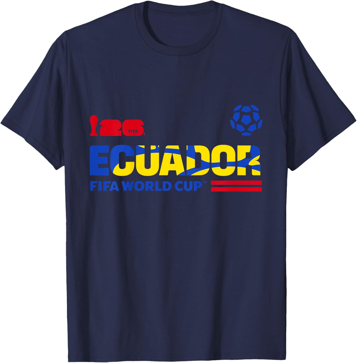 Kids FIFA World CUP26 Qualifier Ecuador T-Shirt - T-Shirt | Navy