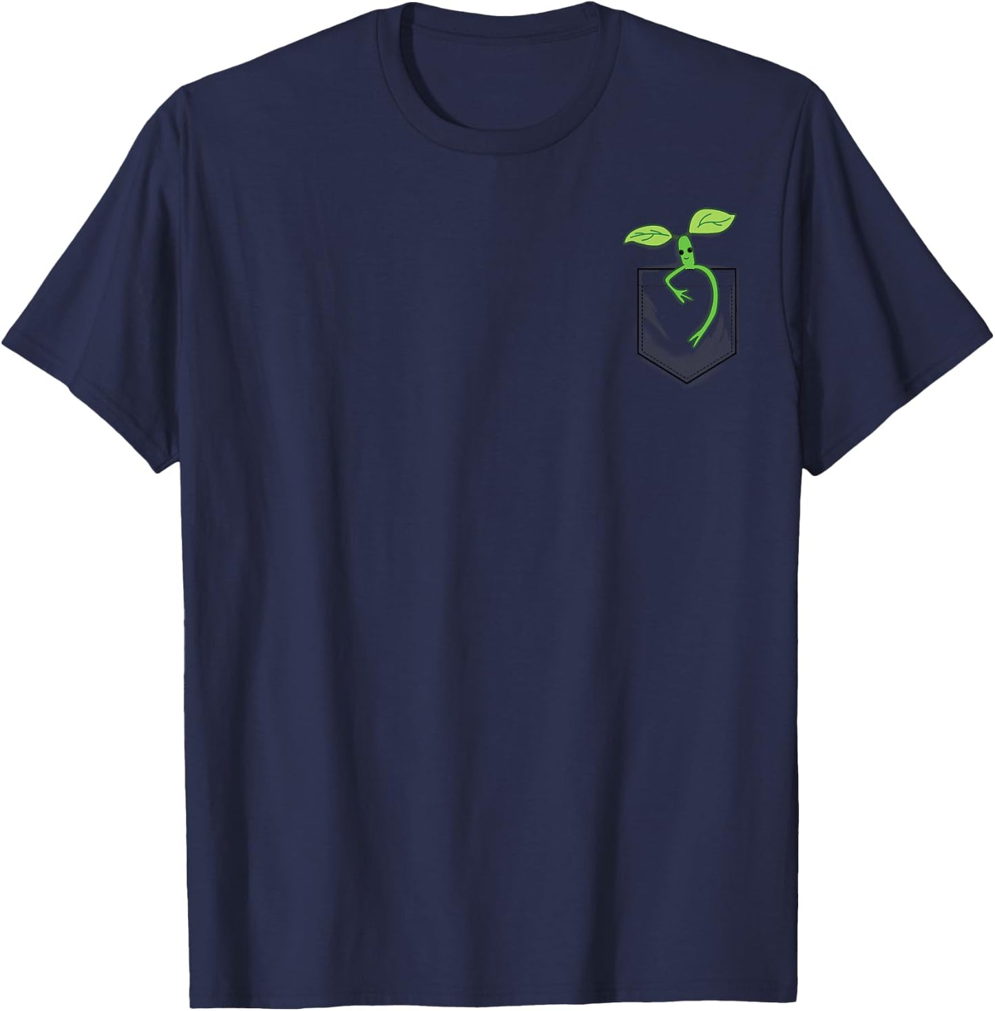 Fantastic Beasts Bowtruckles Pocket T-Shirt - T-Shirt | Navy