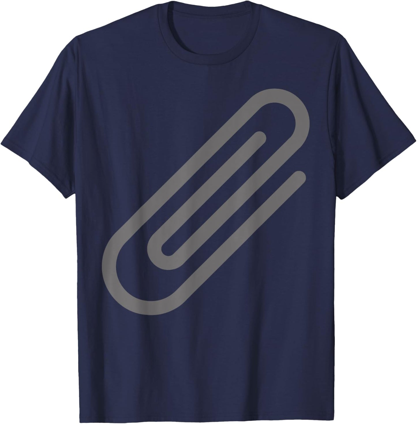 Dull and Boring Paperclip T-Shirt - T-Shirt | Navy