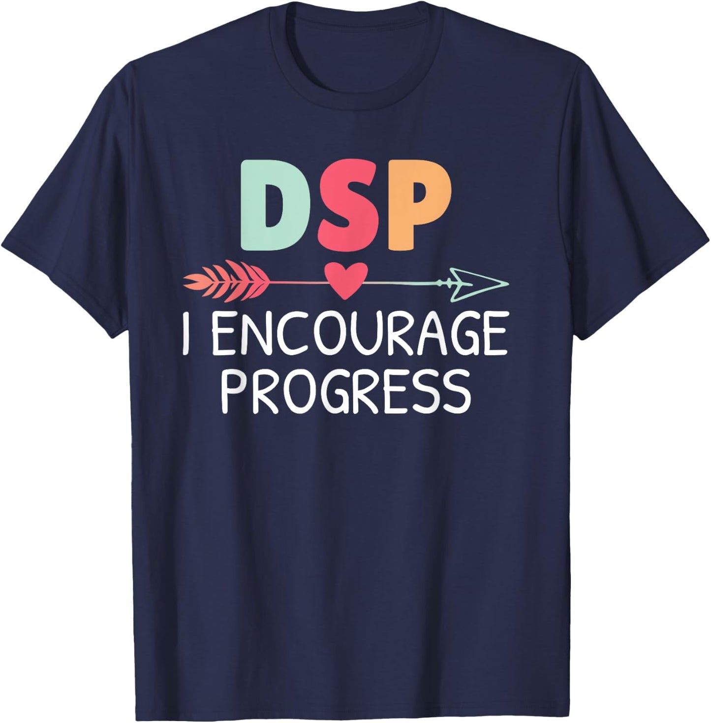 Direct support professional DSP Caregiver T-Shirt - T-Shirt | Navy