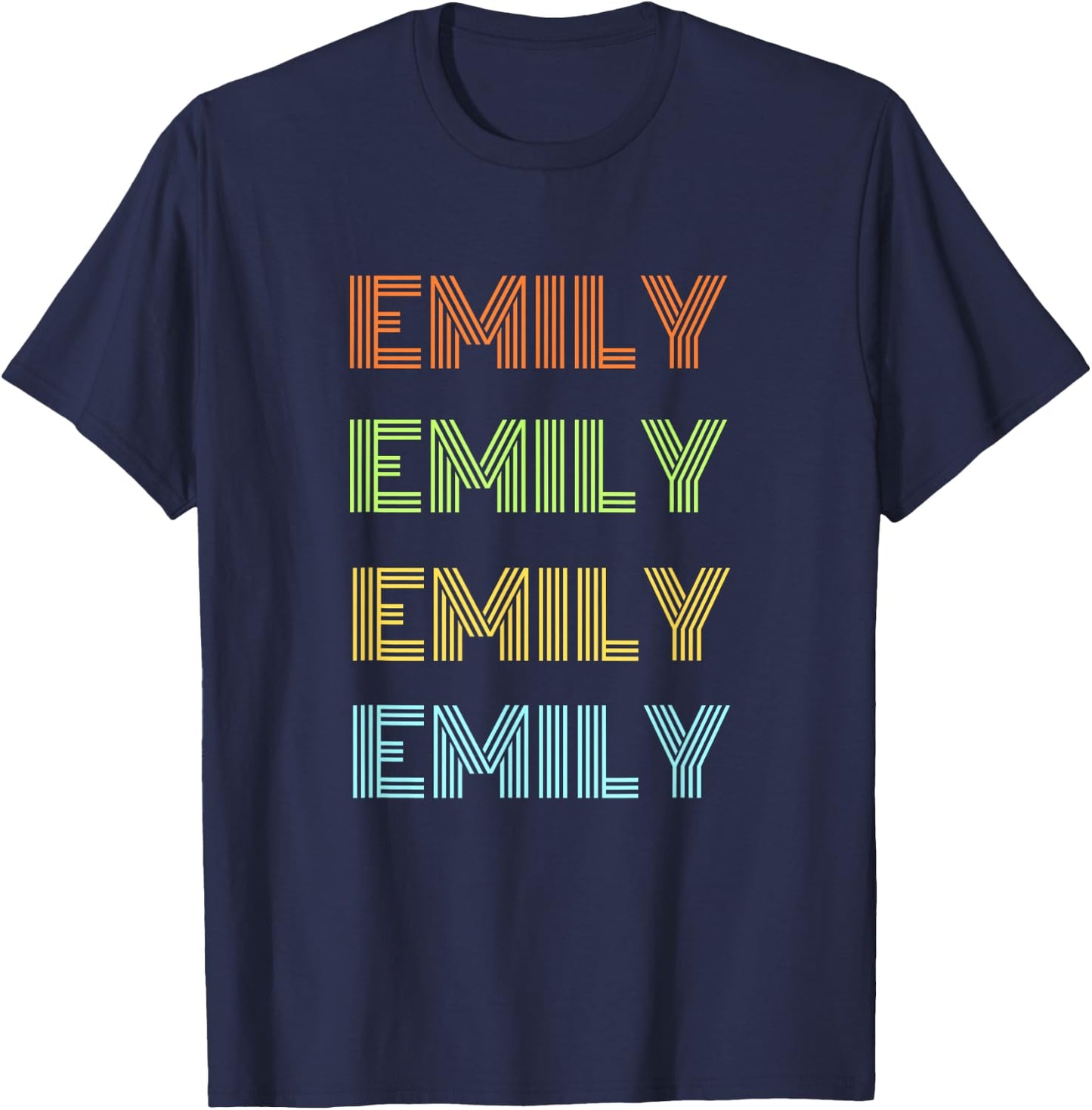 I love my girl Emily classic Emily T-Shirt - T-Shirt | Navy