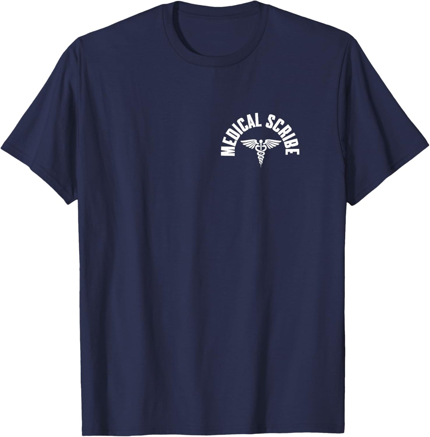Medical Scribe Pocket Outfit Clinical Scribe T-Shirt - T-Shirt | Navy