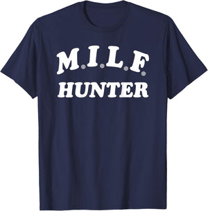 M.I.L.F. Hunter T-Shirt - T-Shirt | Navy