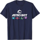 Astro Bot Rescue Mission PlayStation Symbols Video Game T-Shirt - T-Shirt | Navy