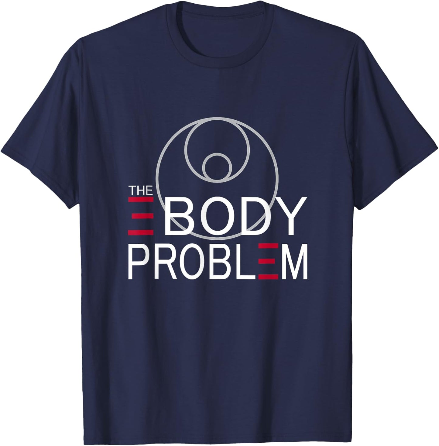 The Problem of 3 Bodies T-Shirt - T-Shirt | Navy