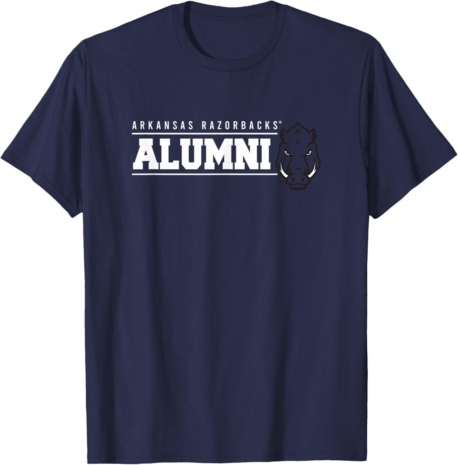 University of Arkansas Razorbacks Alumni Mascot T-Shirt - T-Shirt | Navy