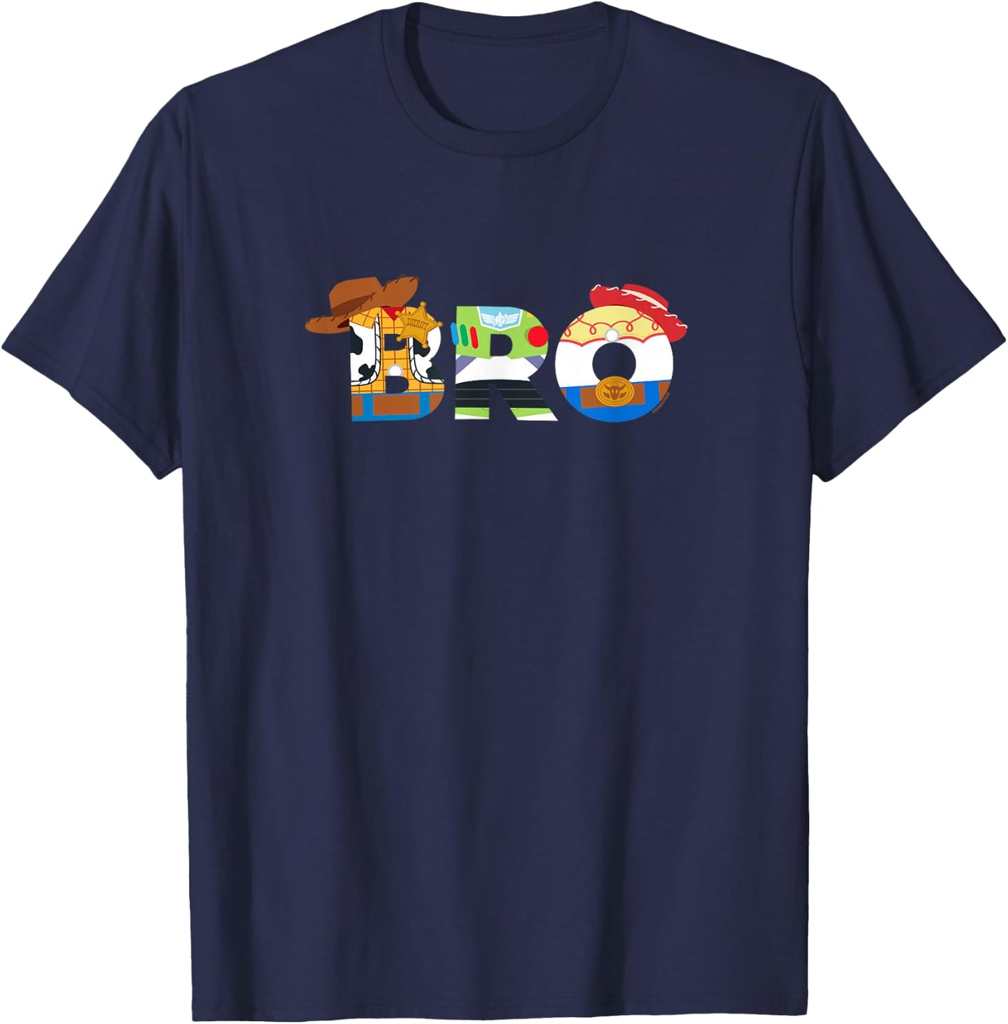 Disney and Pixar's Toy Story Bro Brother Family Birthday T-Shirt - T-Shirt | Navy