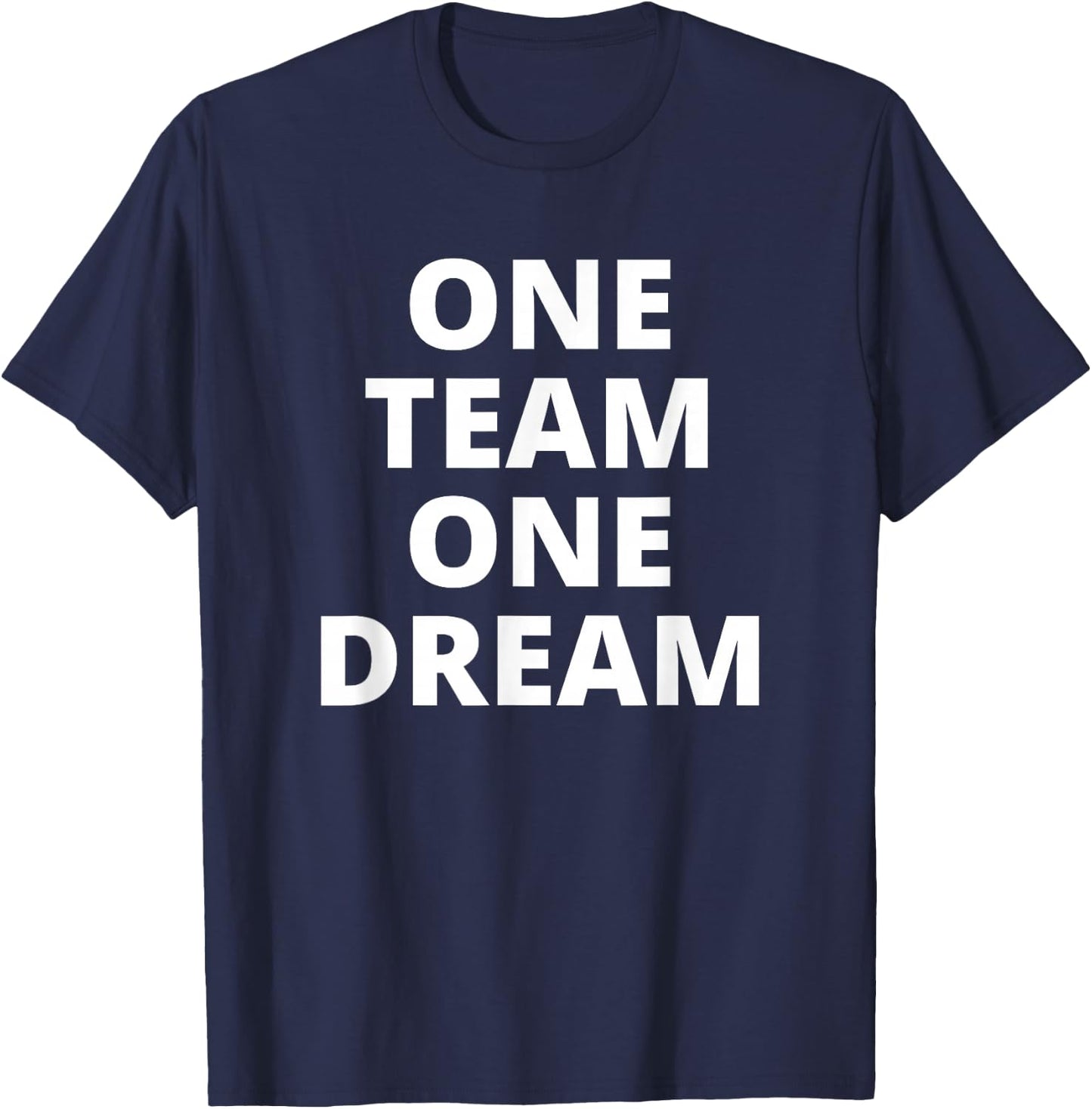 One Team, One Dream Group T-Shirt - T-Shirt | Navy
