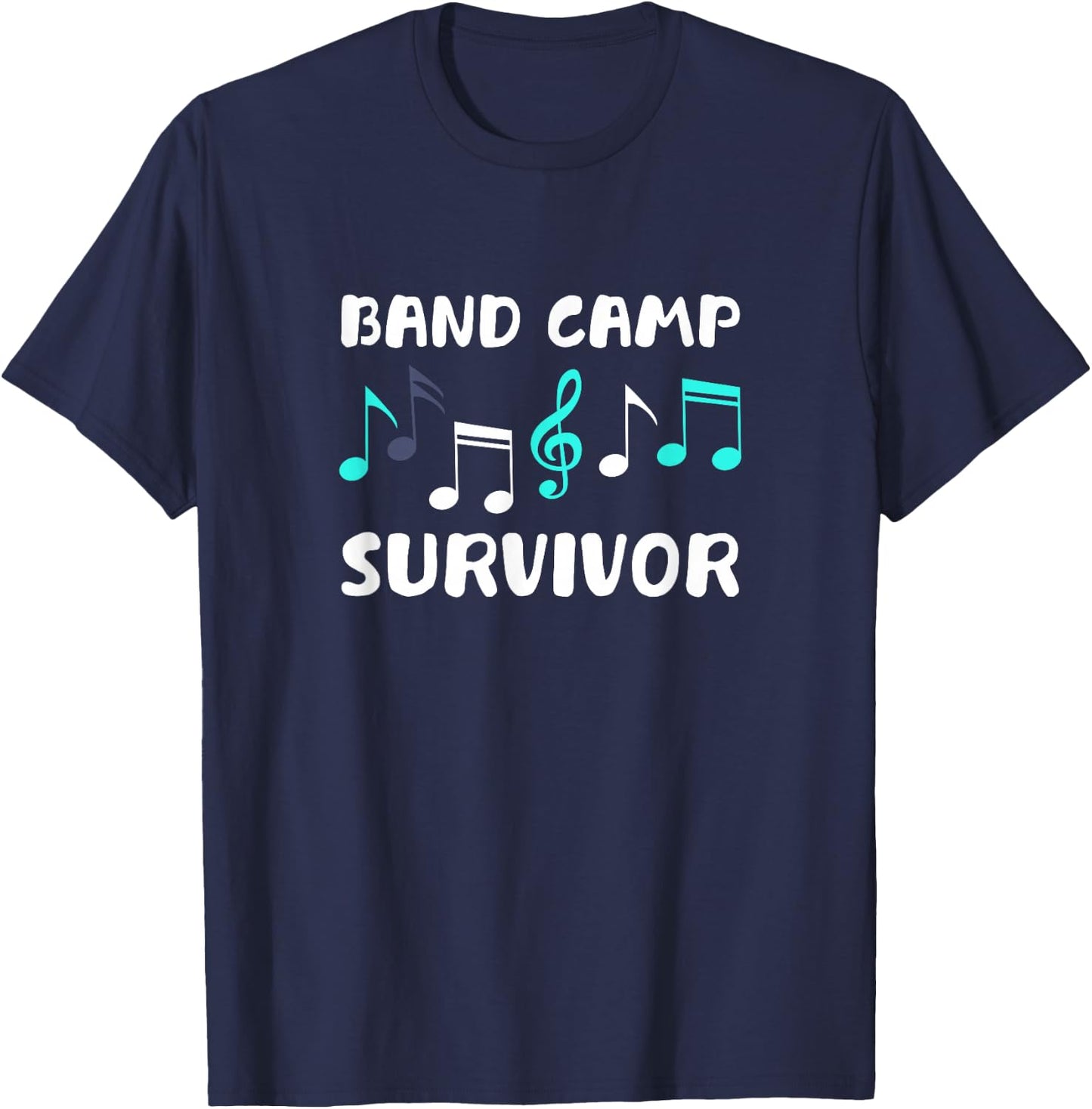 BAND CAMP SURVIVOR - Fun Marching Band Camp T-Shirt - T-Shirt | Navy
