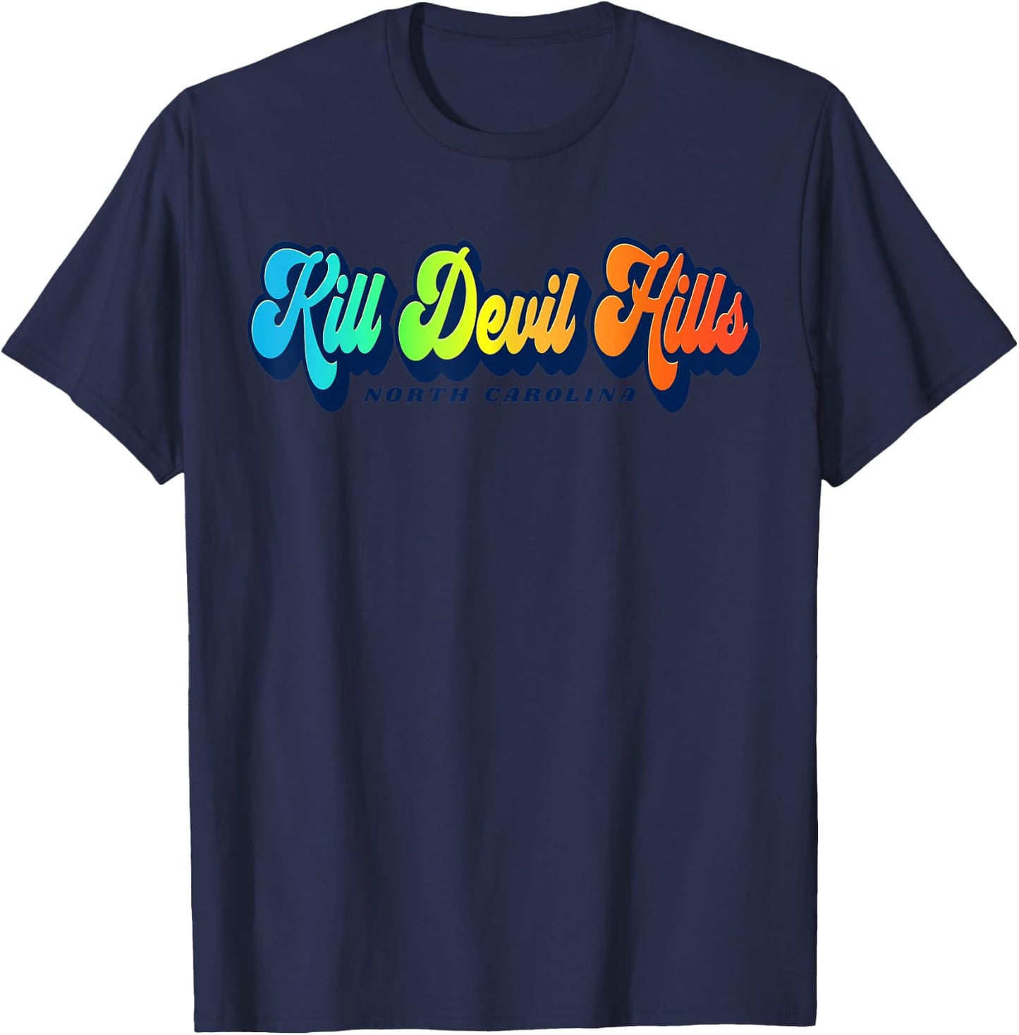 Kill Devil Hills OBX North Carolina T-Shirt - T-Shirt | Navy