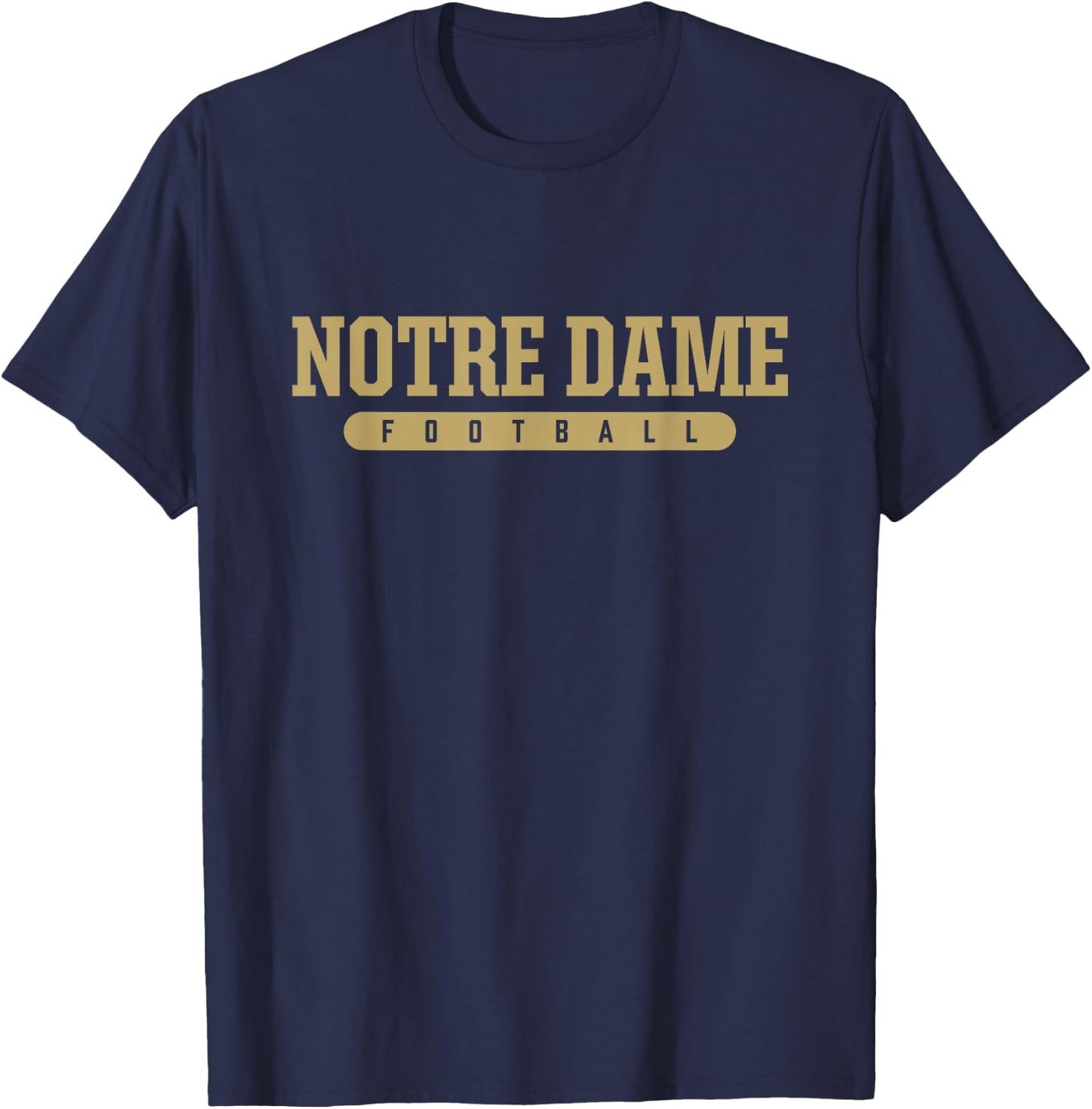 Notre Dame High School Football T-Shirt - T-Shirt | Navy