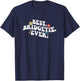 Retro Groovy Best BRIDGETTE Ever First Name Mother's Day T-Shirt - T-Shirt | Navy