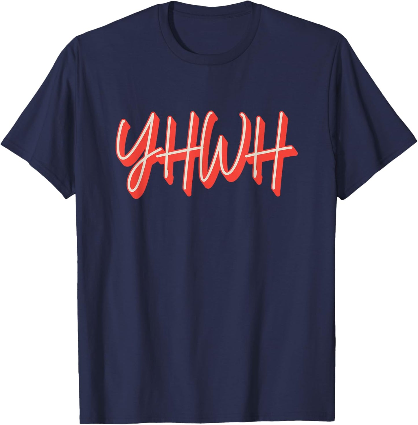 YHWH God Yahweh T-Shirt - T-Shirt | Navy