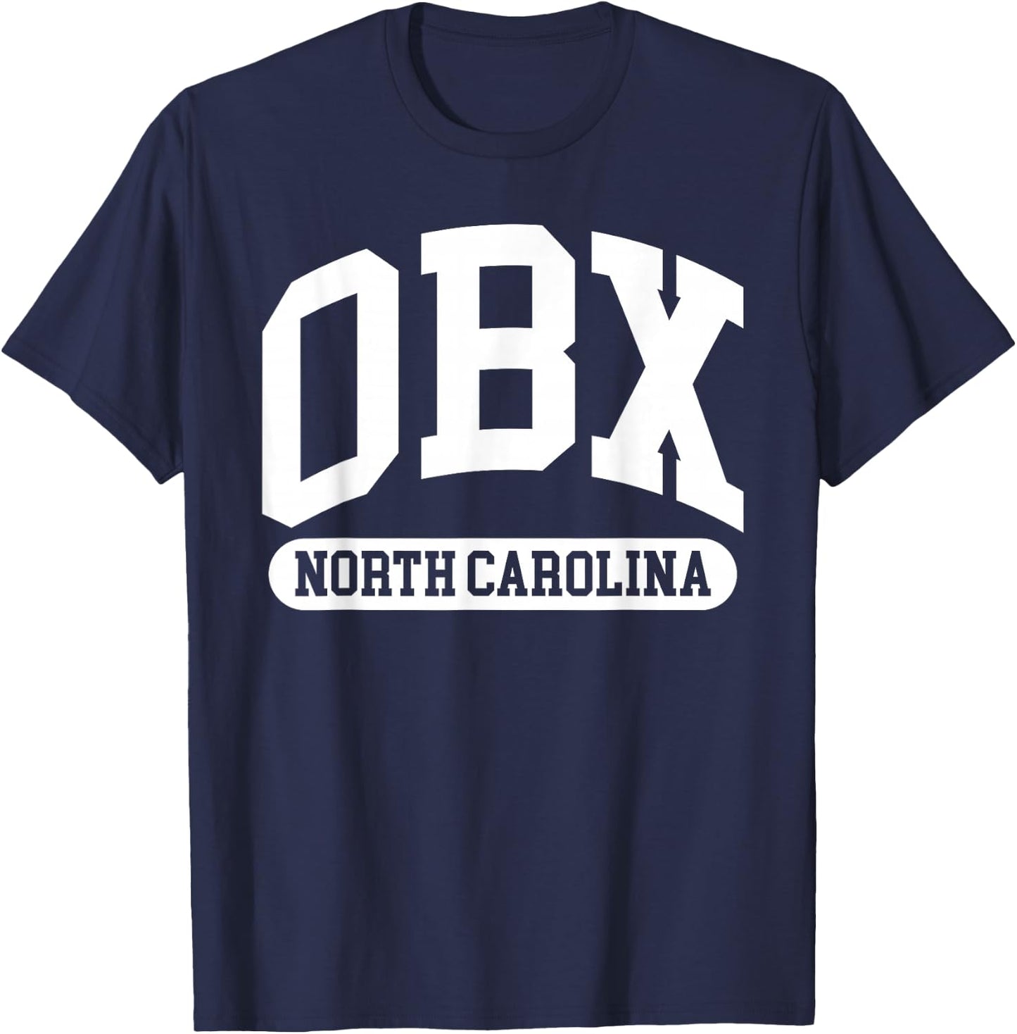 OBX Gifts, OBX Outfits, OBX Apparel, OBX Lover, NC Beach T-Shirt - T-Shirt | Navy