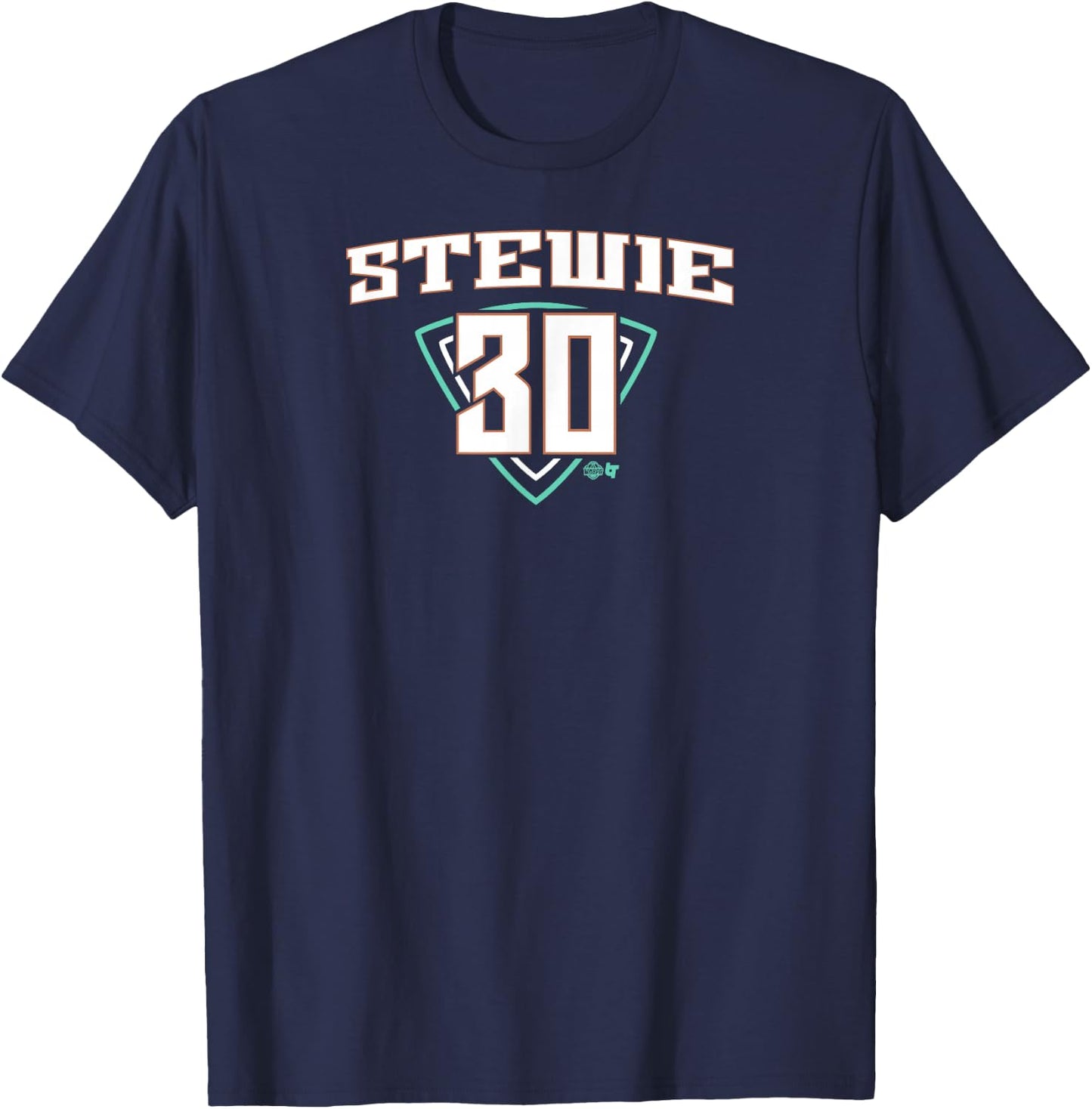 Breanna Stewart: NY 30 - New York Basketball T-Shirt - T-Shirt | Navy
