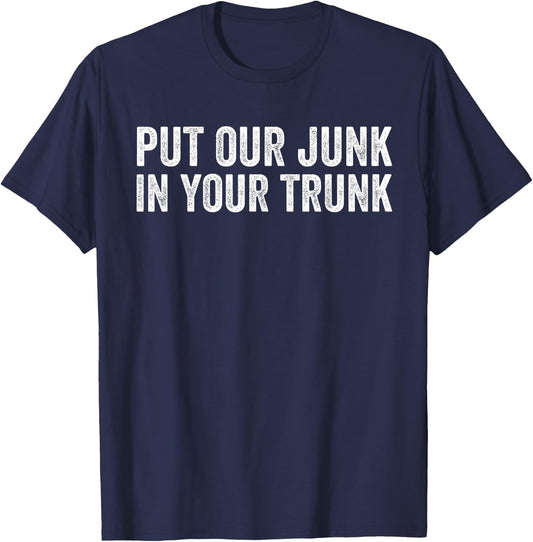Yard Garage Sale Staff Funny T-Shirt - T-Shirt | Navy