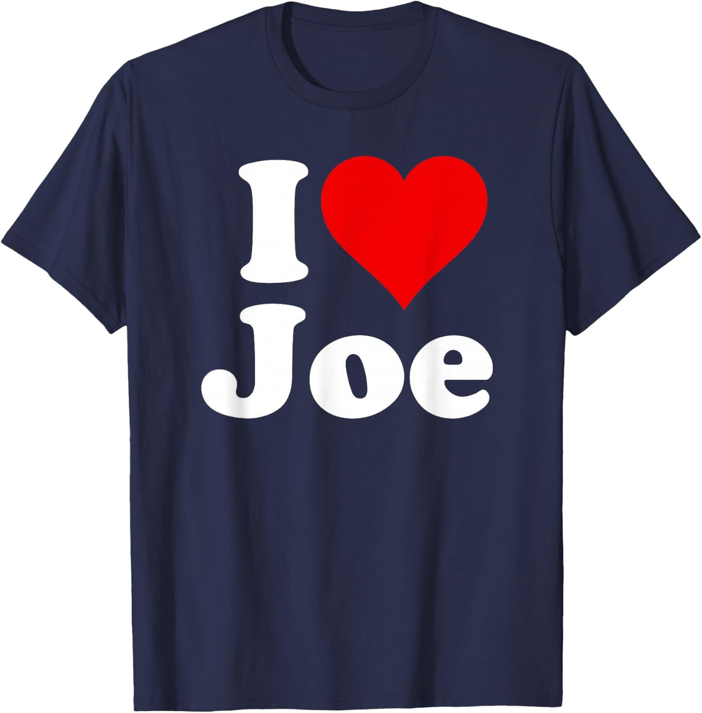 I Heart Love Joe Joseph T-Shirt - T-Shirt | Navy