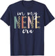 In My Nene Era Leopard Letter Print Funny Gifts For Nene T-Shirt - T-Shirt | Navy