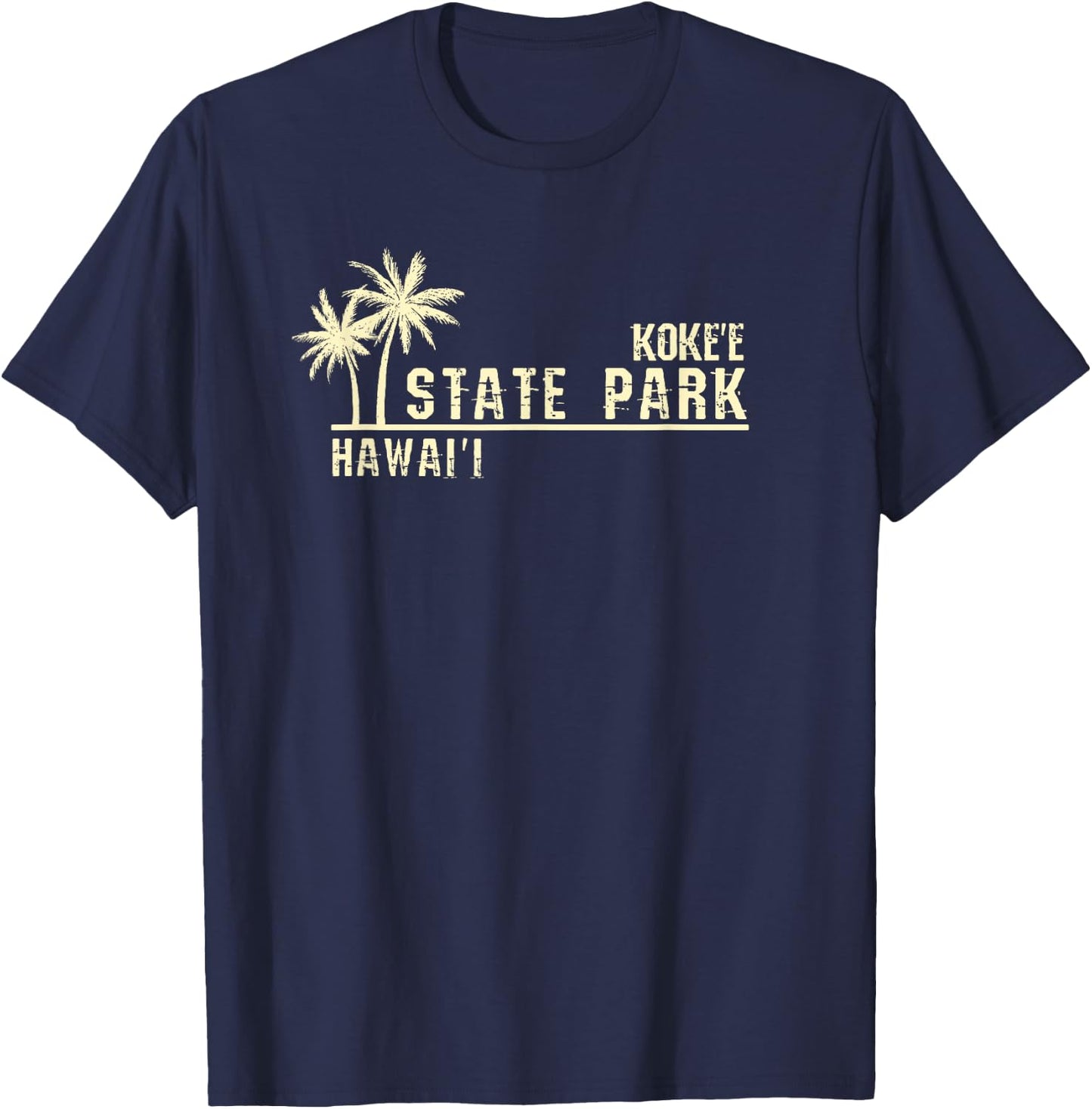 Hawaii Koke'e State Park T-Shirt - T-Shirt | Navy