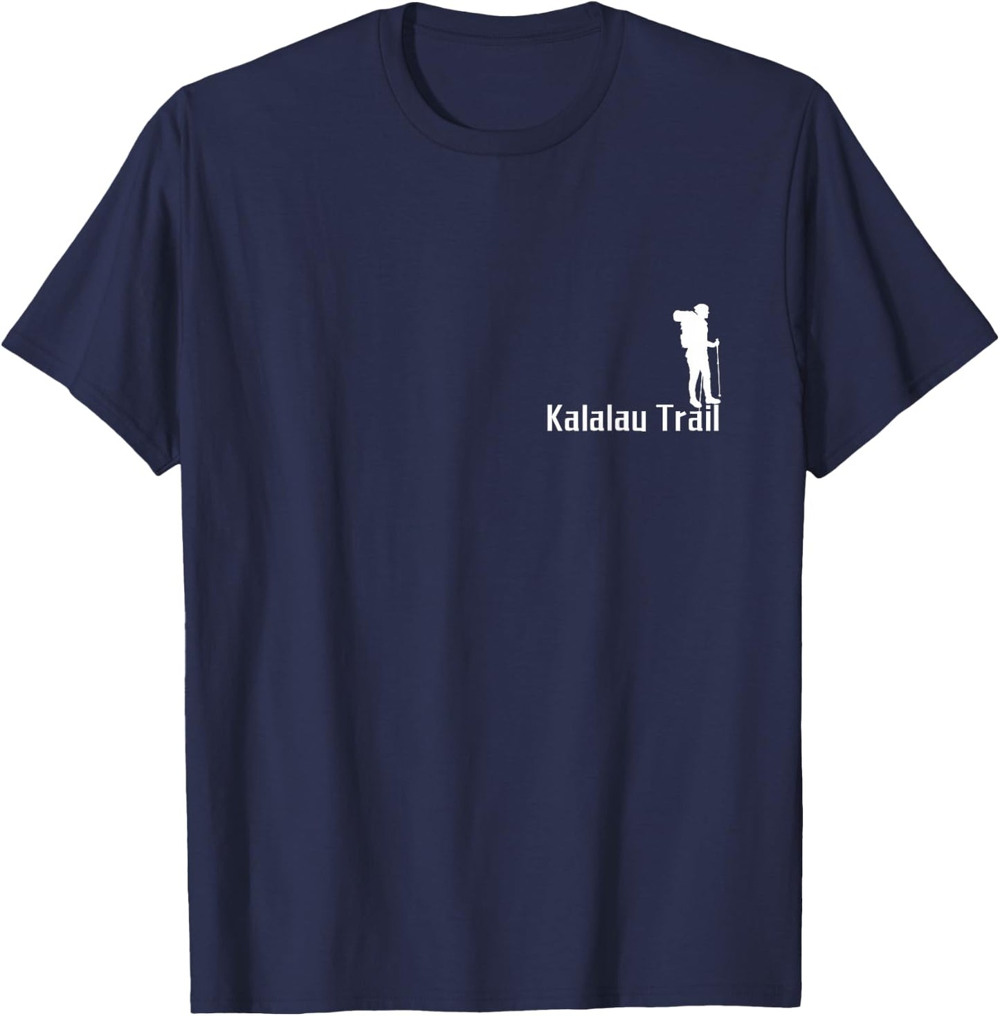 Kalalau Trail Graphic , Hiking Adventure, Vintage Kalalau T-Shirt - T-Shirt | Navy