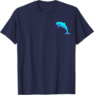 Blue Dolphin Logo Shirts T-Shirt - T-Shirt | Navy