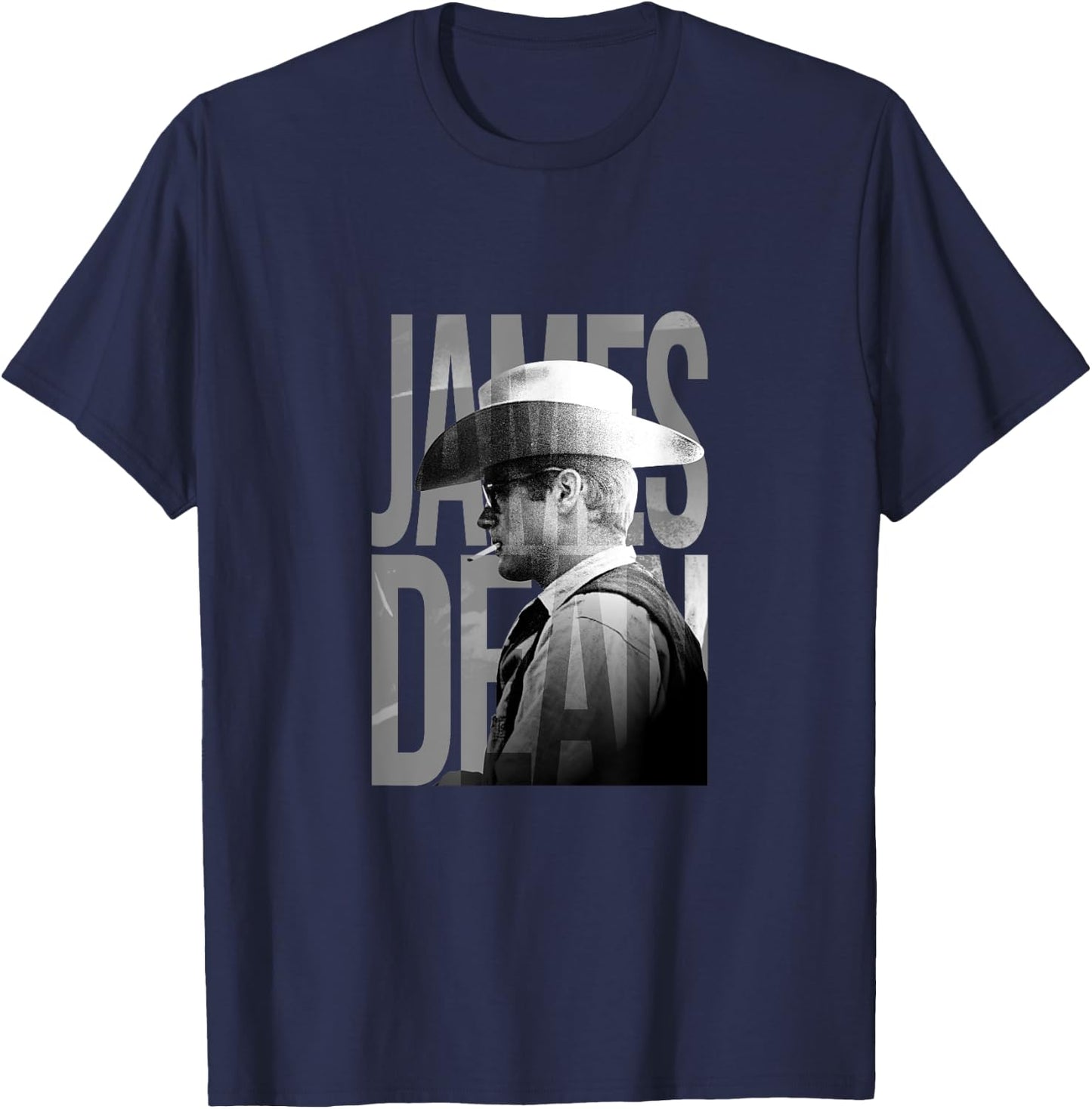 Great Moment Store James Dean_001 , Small, Black T-Shirt - T-Shirt | Navy