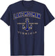 Lake Moomaw VA T-Shirt - T-Shirt | Navy