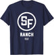 Dallas TV Series Southfork Ranch T-Shirt - T-Shirt | Navy