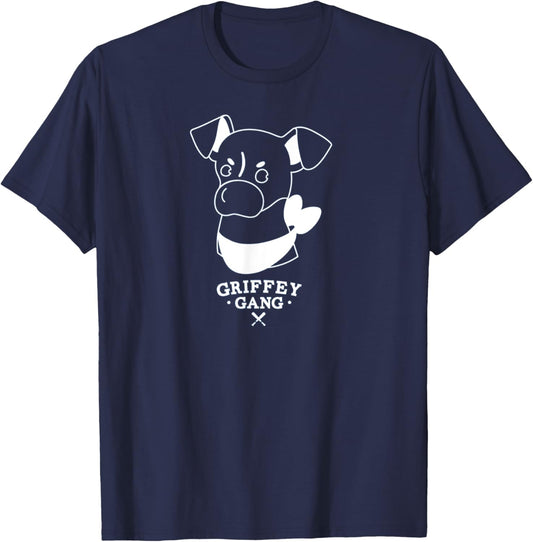 GRIFFEY GANG Baseball T-Shirt - T-Shirt | Navy