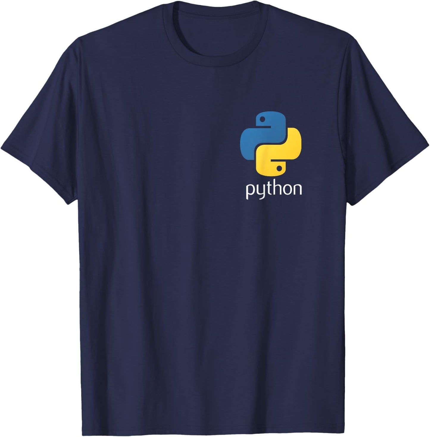 Python Programmer Computer Developers T-Shirt - T-Shirt | Navy