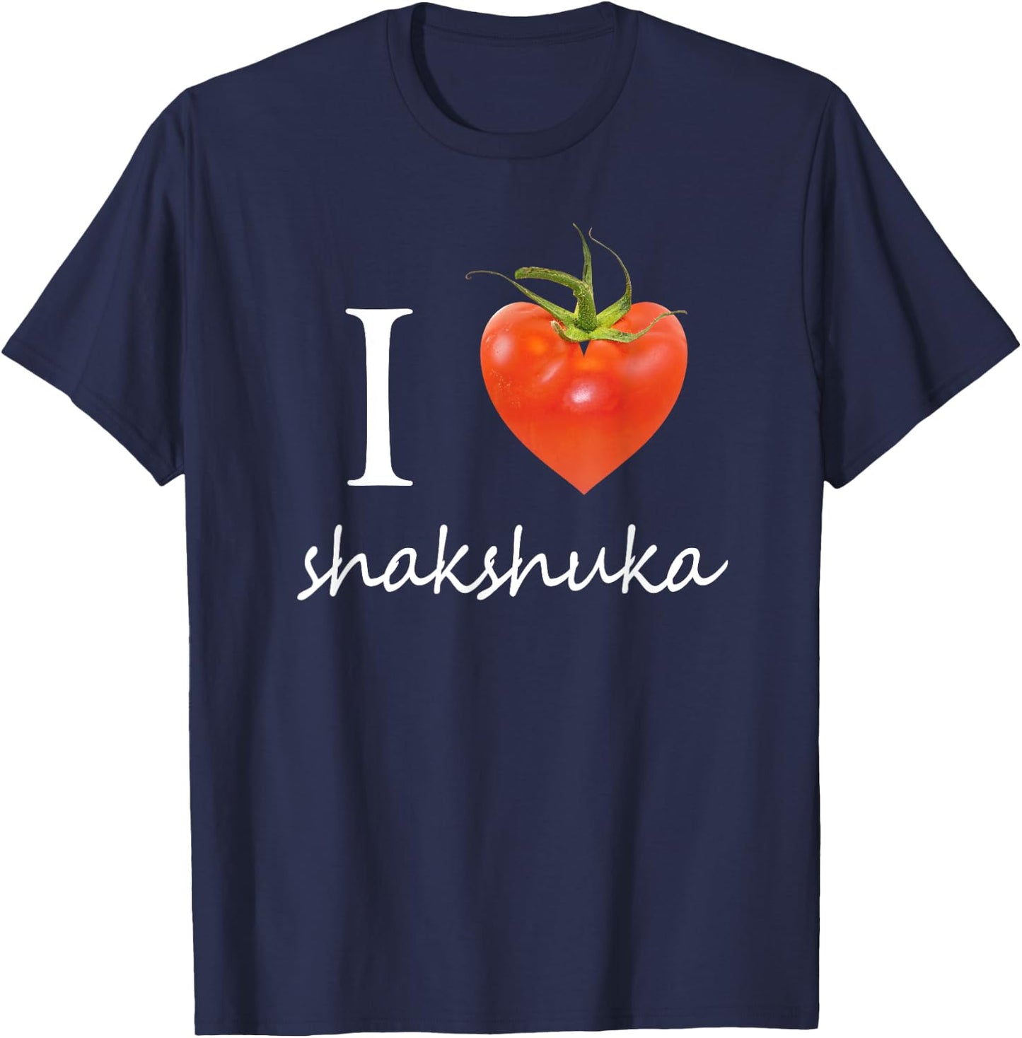 Isreal Shirt I heart Shakshuka Israeli Shirt T-Shirt - T-Shirt | Navy