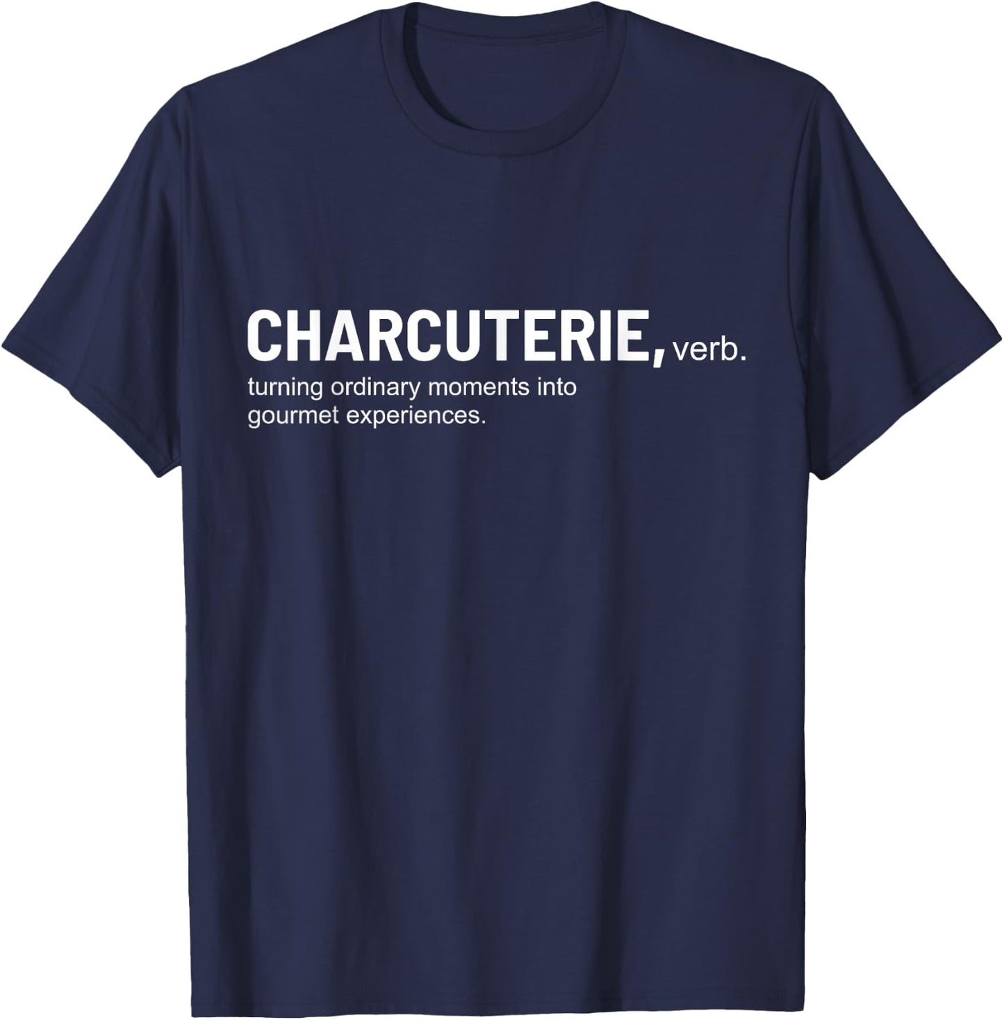 Charcuterie King Gifts Charcuterie Board Cheese Love T-Shirt - T-Shirt | Navy