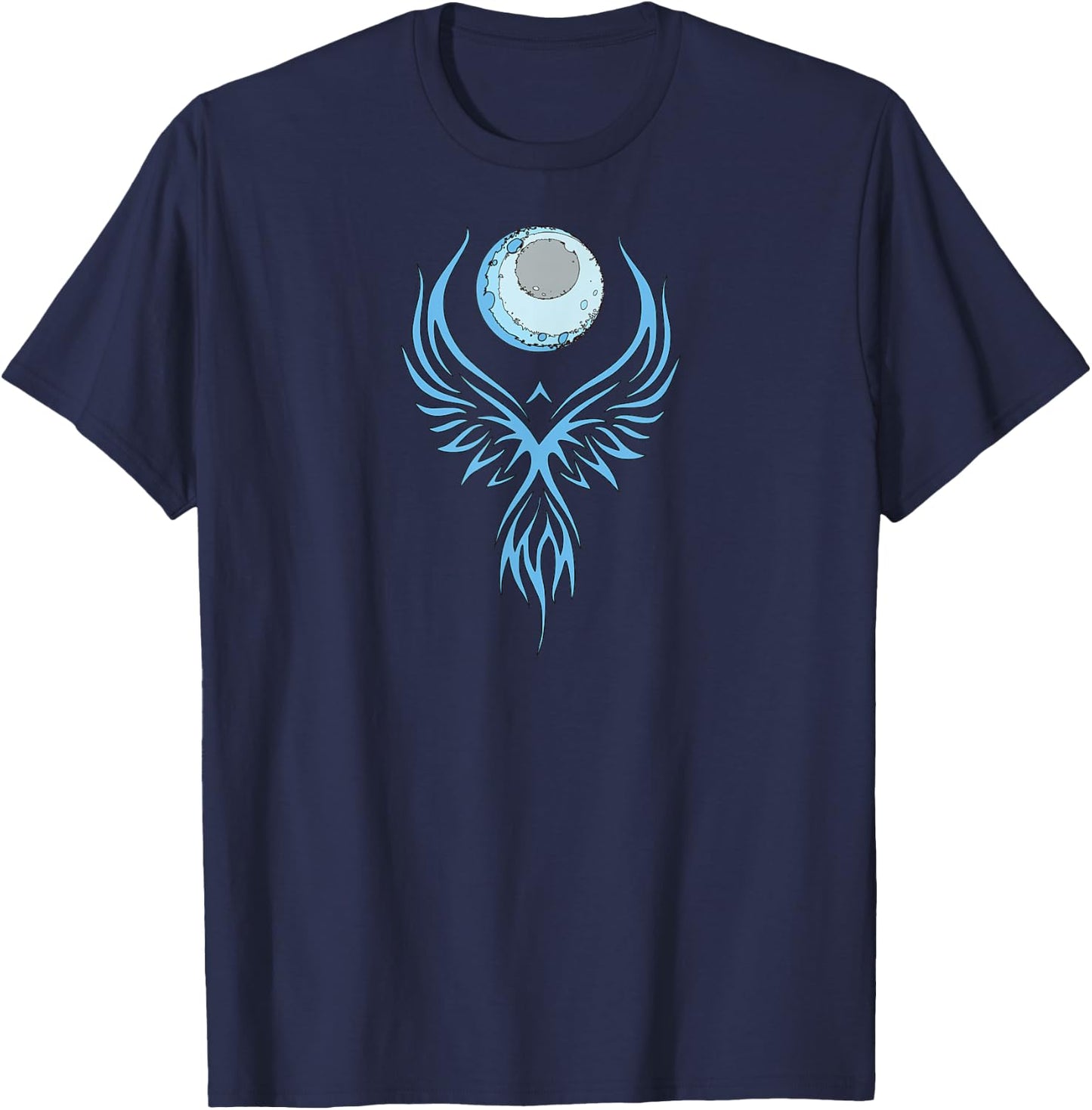 Phoenix Bird : Grab the Moon "Recovery" T-Shirt - T-Shirt | Navy