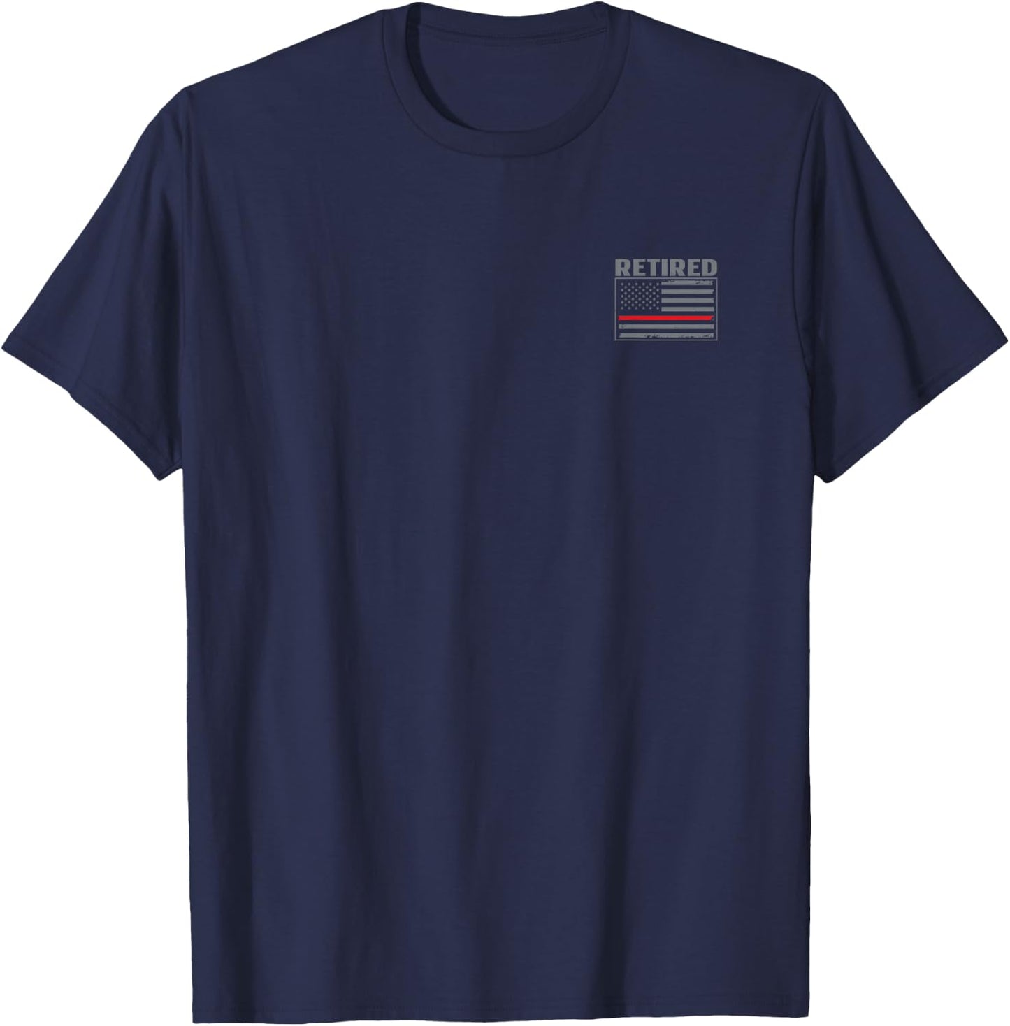Retirement Fireman & Fire | Firefighter Retired 2022 T-Shirt - T-Shirt | Navy