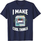 Filament Funny 3d Printing Make Cool Things 3d Print Machine T-Shirt - T-Shirt | Navy