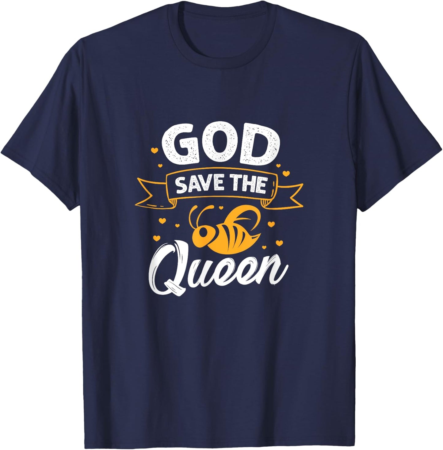 God save the queen Queen Bee T-Shirt - T-Shirt | Navy