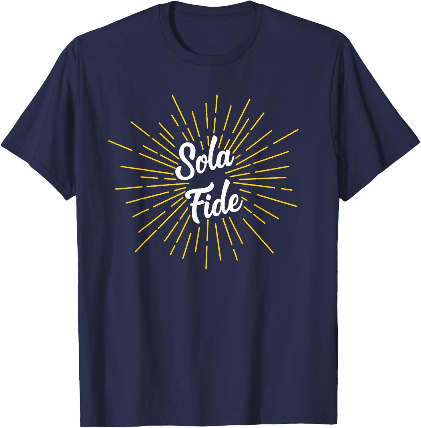 Sola Fide Shirt T-Shirt - T-Shirt | Navy