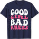 Good Girl Bad Knees T-Shirt - T-Shirt | Navy