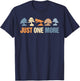 Bonsai Tree Plant Gardening Lover Funny Just One More Bonsai T-Shirt - T-Shirt | Navy