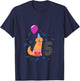 Kids I am 5 with golden retriever - kids birthday 5 years old T-Shirt - T-Shirt | Navy