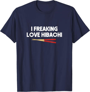 Hibachi Gift, All I Want Is Habachi Shirt T-Shirt - T-Shirt | Navy