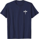 Believe Christian Cross Design for Christians Men Women T-Shirt - T-Shirt | Navy