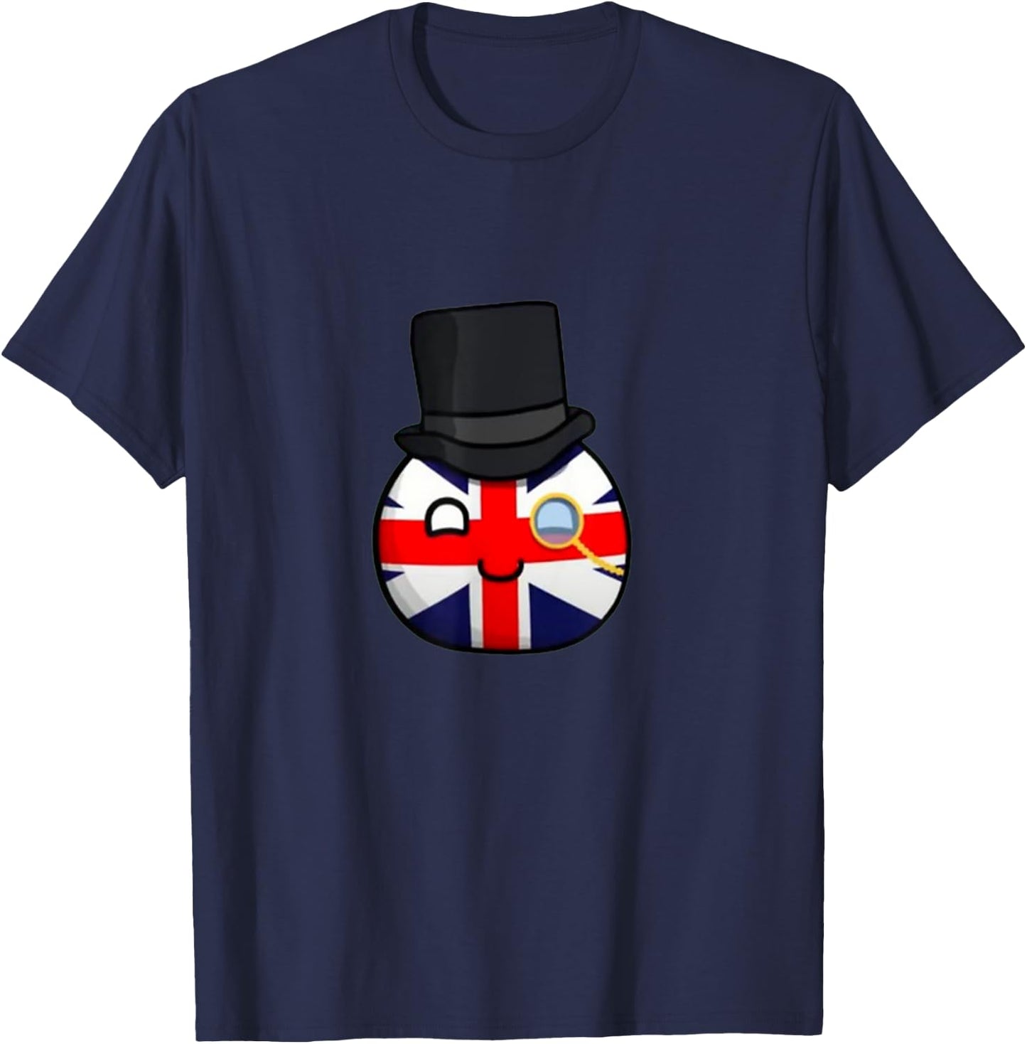 Countryballs United Kingdom T-Shirt - T-Shirt | Navy