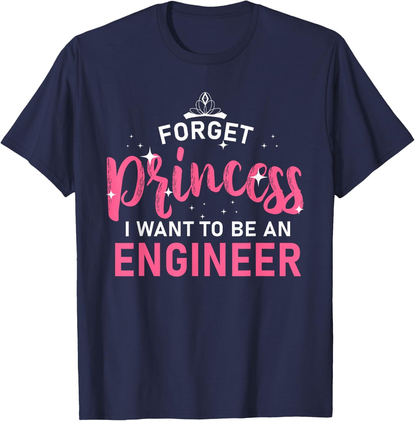 Cool Engineer Design Girls Kids Engineering Lovers T-Shirt - T-Shirt | Navy